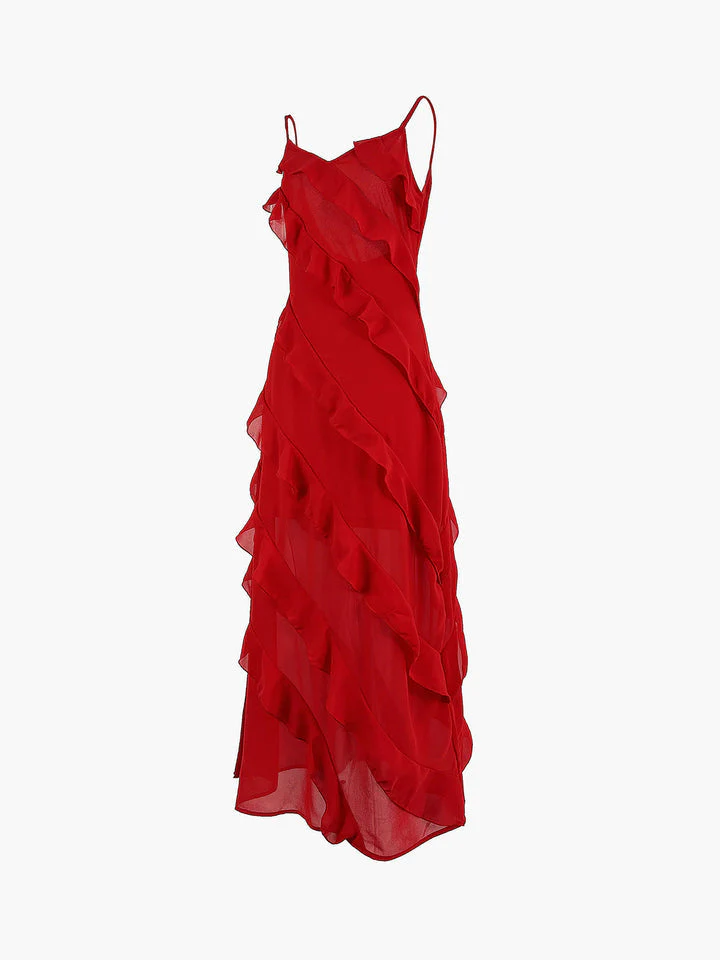 Ivonne® | Elegant Dress With Ruffles - Image 4