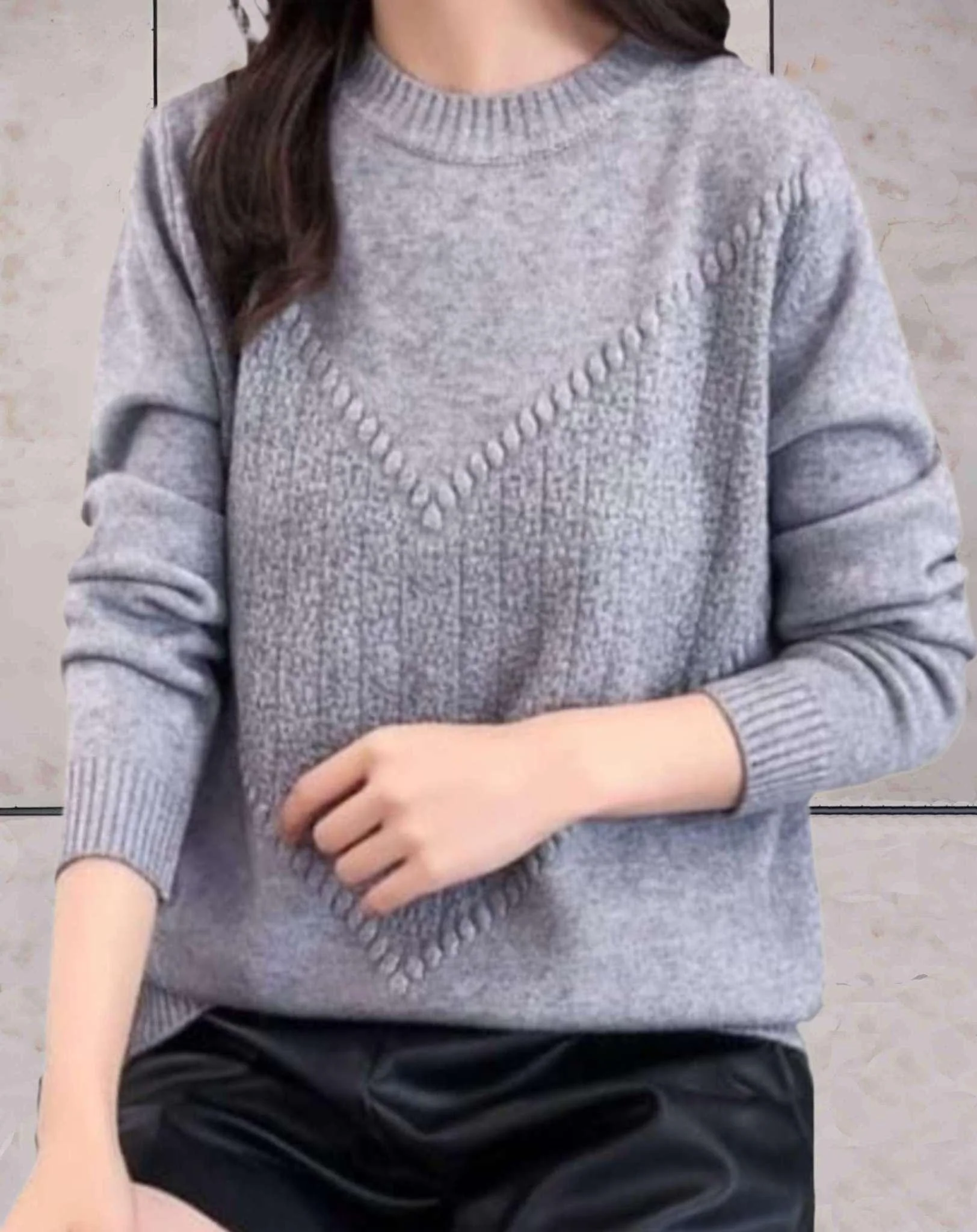 Jacinta| Chic and relaxed winter sweater - Image 3