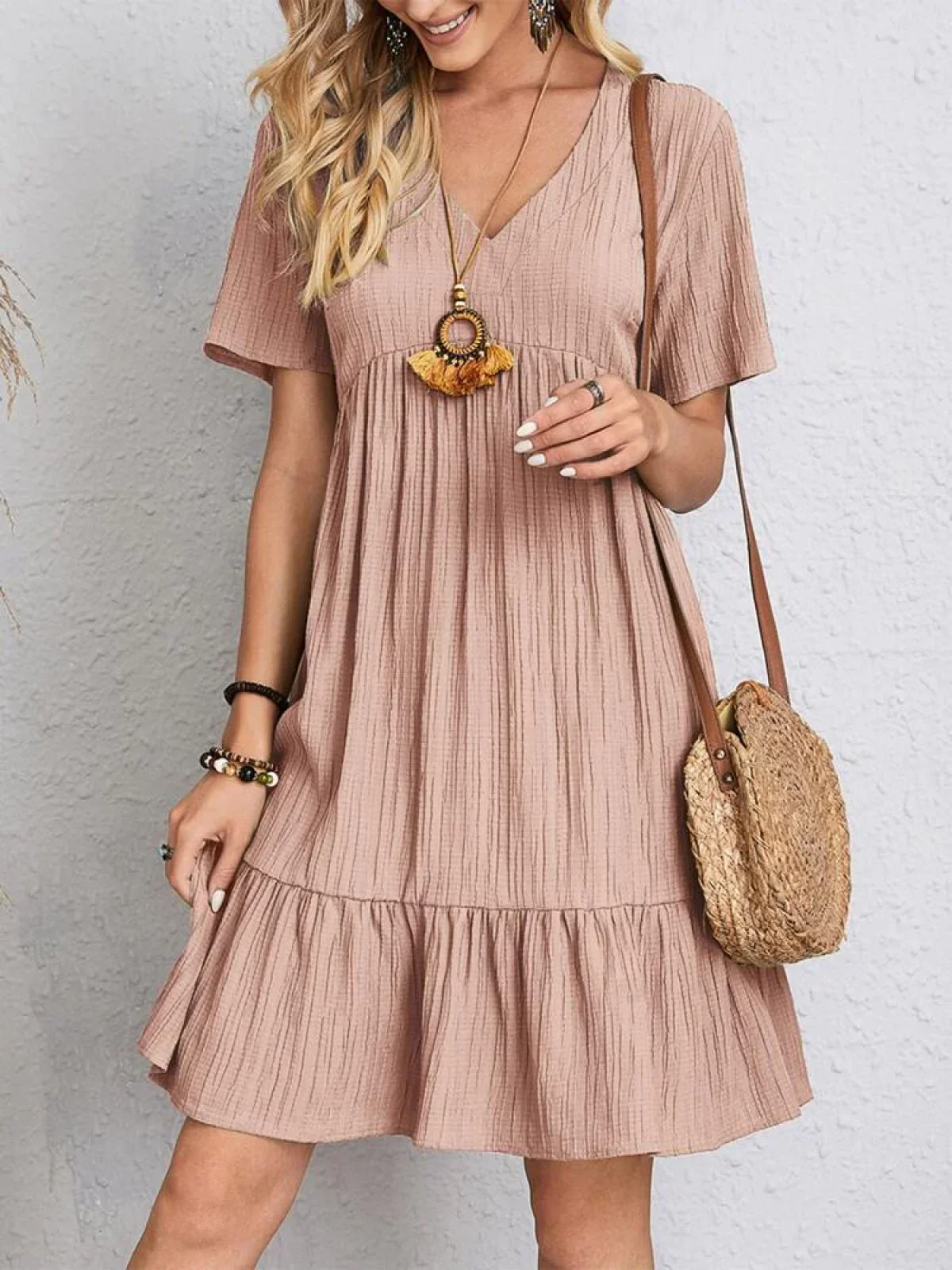 Jacinta® | Elegant Dress With Belly Cover - Image 4