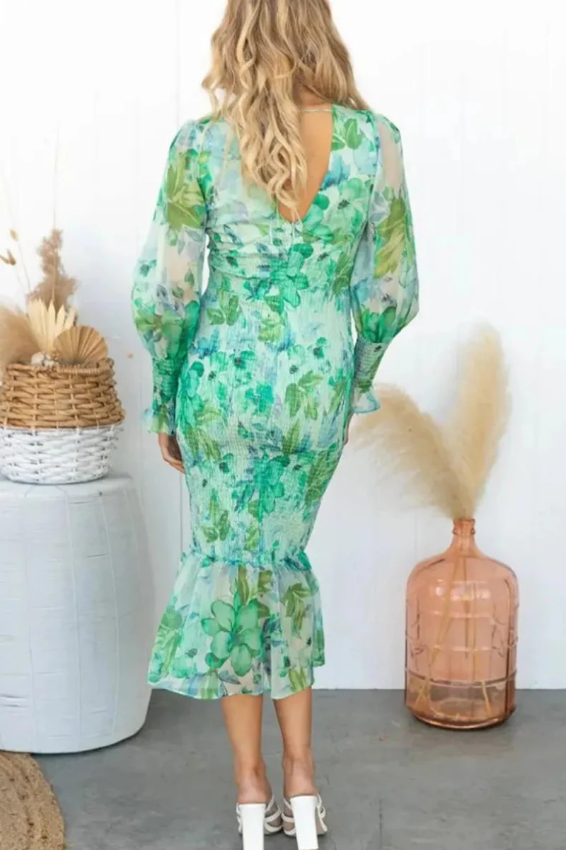 Jacinta® | Floral Print Midi Dress - Image 8