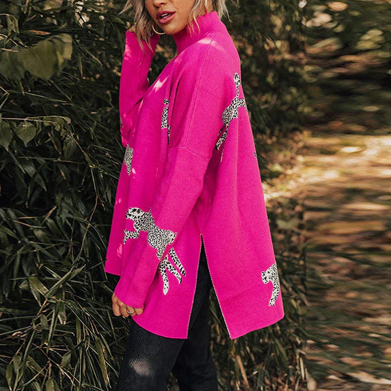 Jacinta | Leopard print sweater - Image 2