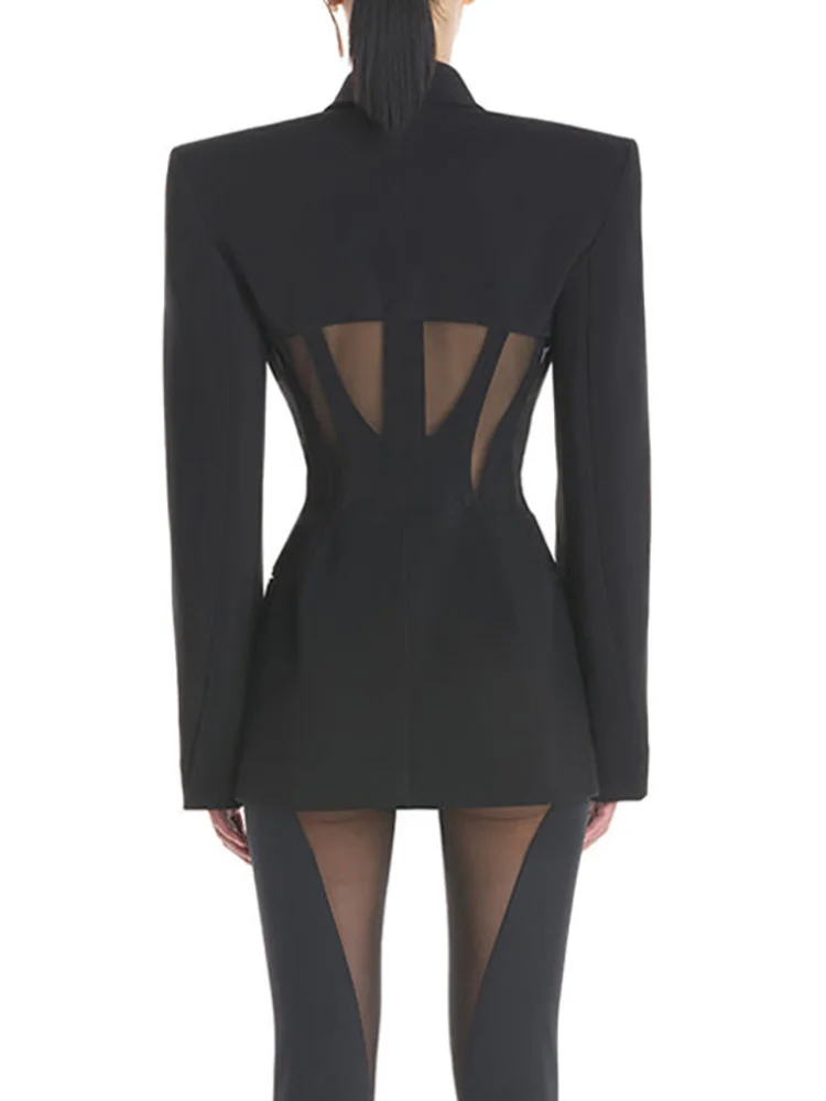 Jacinta® | Women's fashion blazer with a dropped collar - Image 3