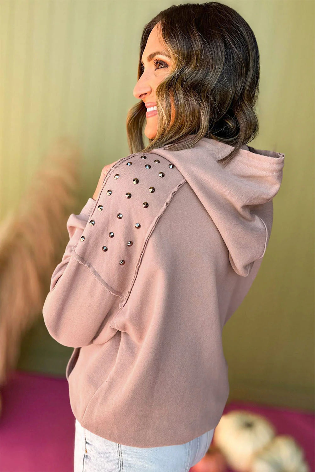Jacqueline | Casual and relaxed winter hoodie