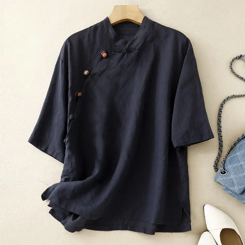 Jacqueline® | Lightweight women's linen blouse