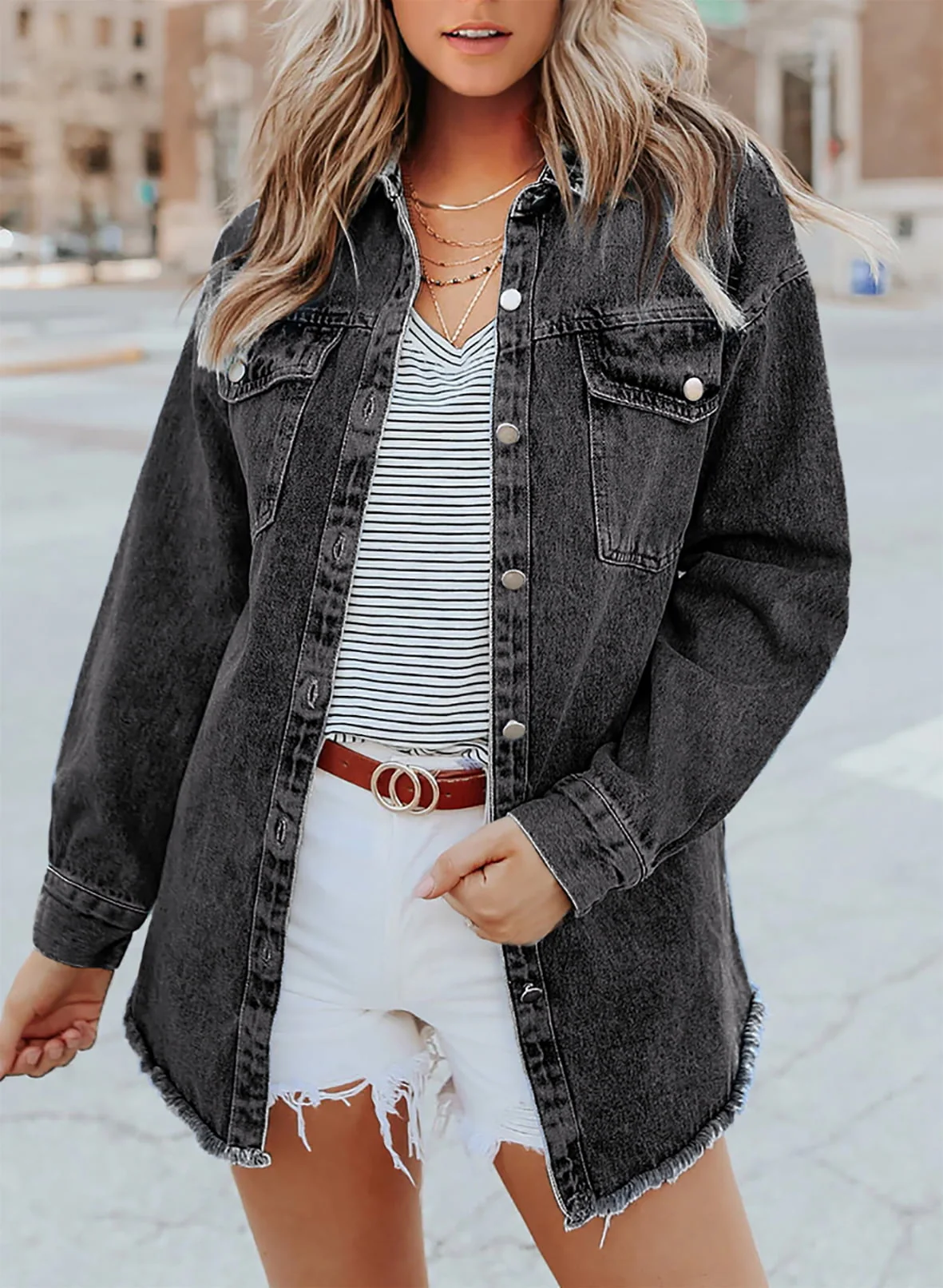 Janeth | Make any outfit even funnier with this denim jacket - Image 12