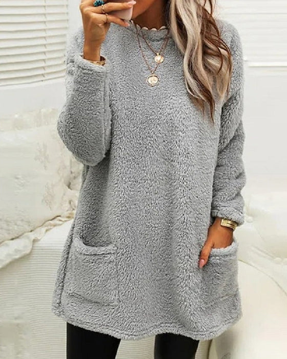 Janine | Casual women's sweater with pockets