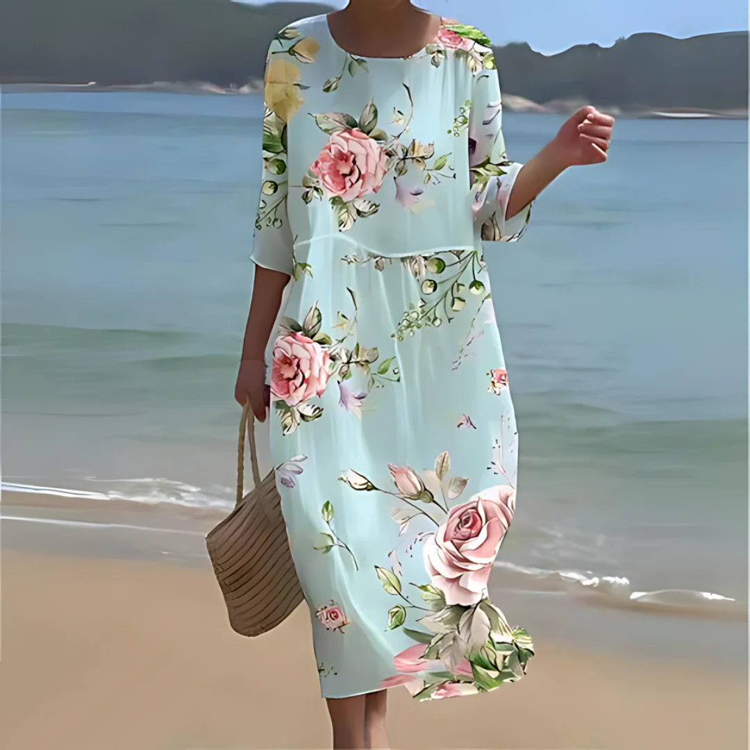 Jasmine® | Elegant Women'S Formal Dress With Floral Print