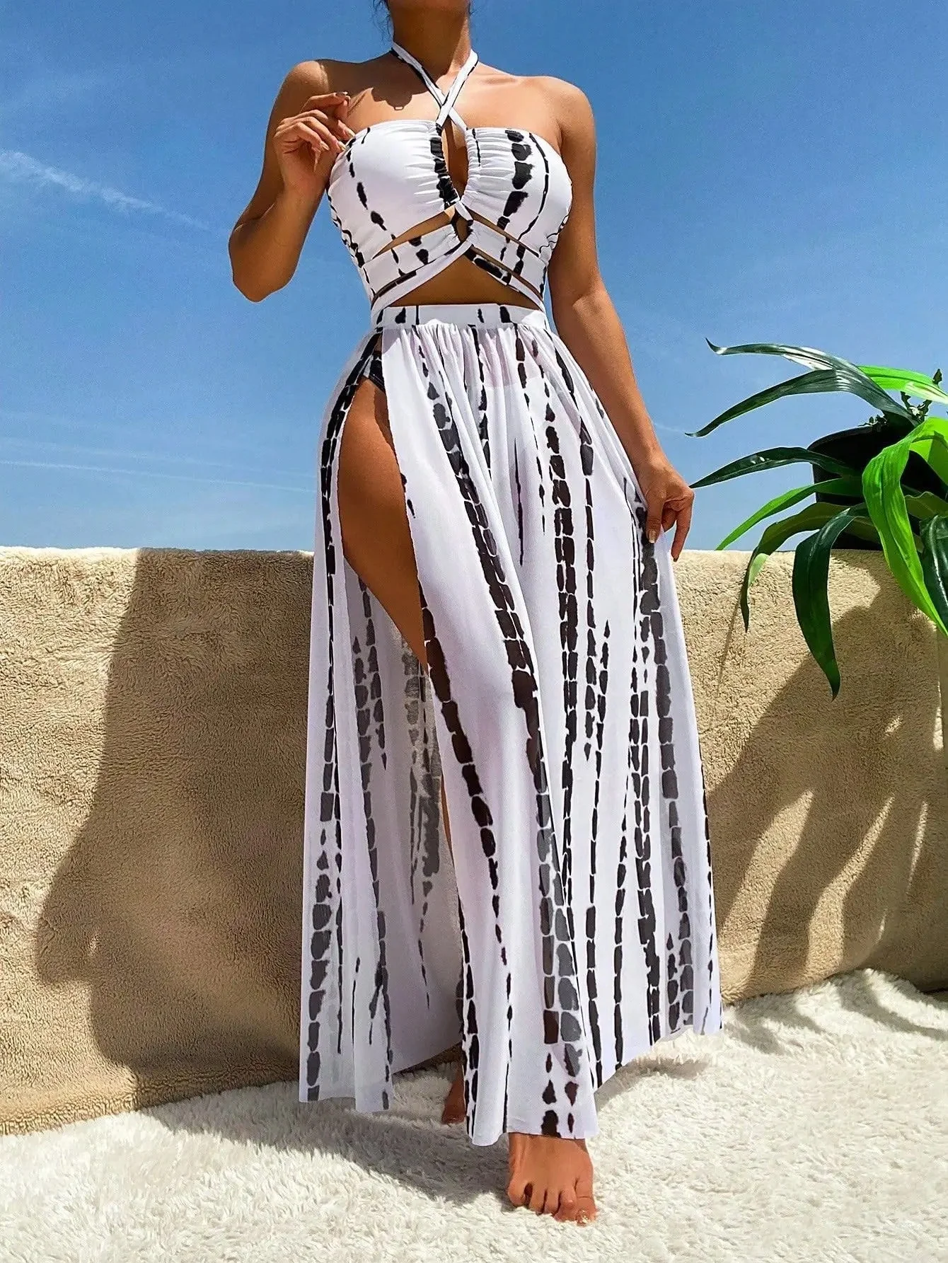 Javiera® | Bikini Set Cover Up Swimsuit For Women
