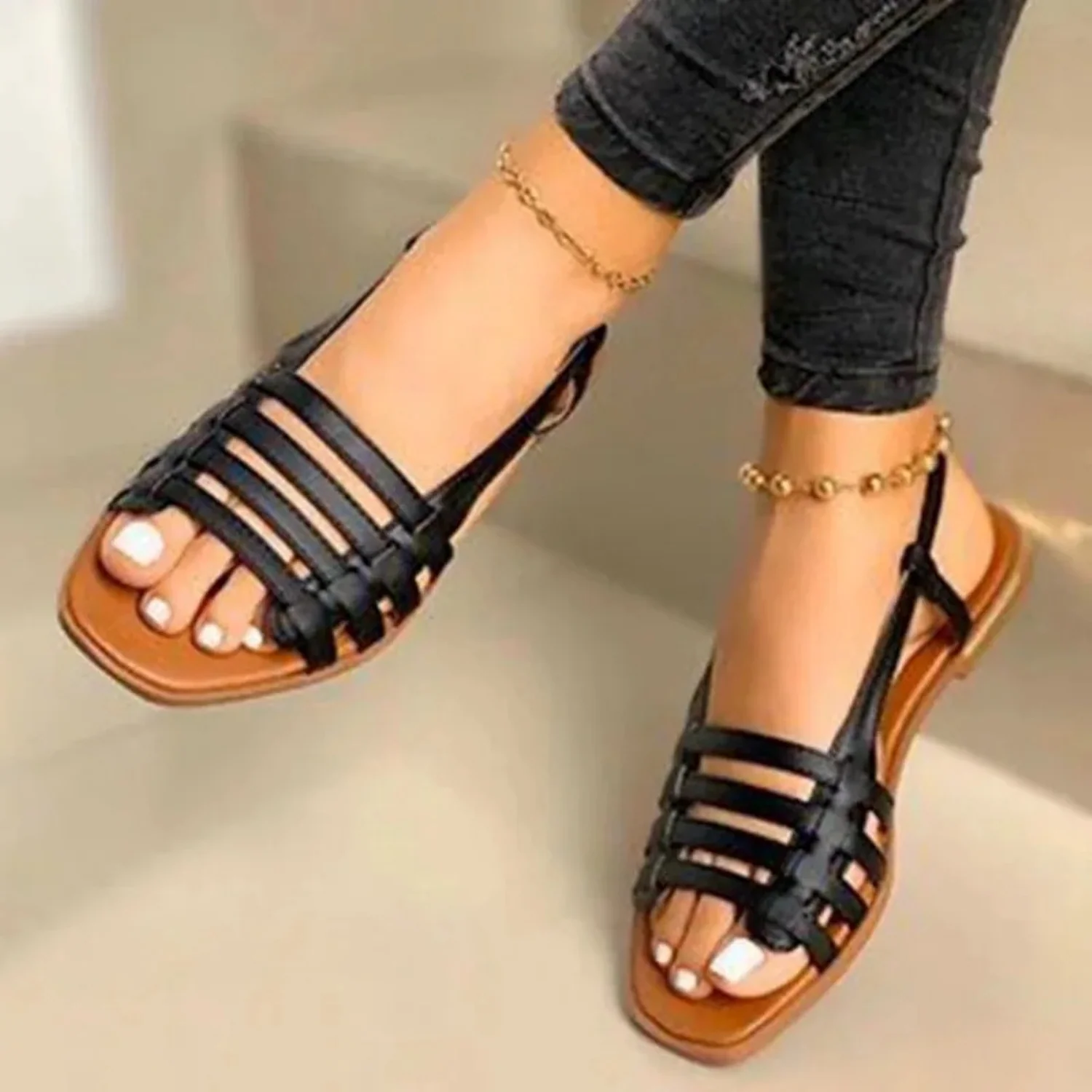 Jayla® | Flat Sole Sandals - Image 2