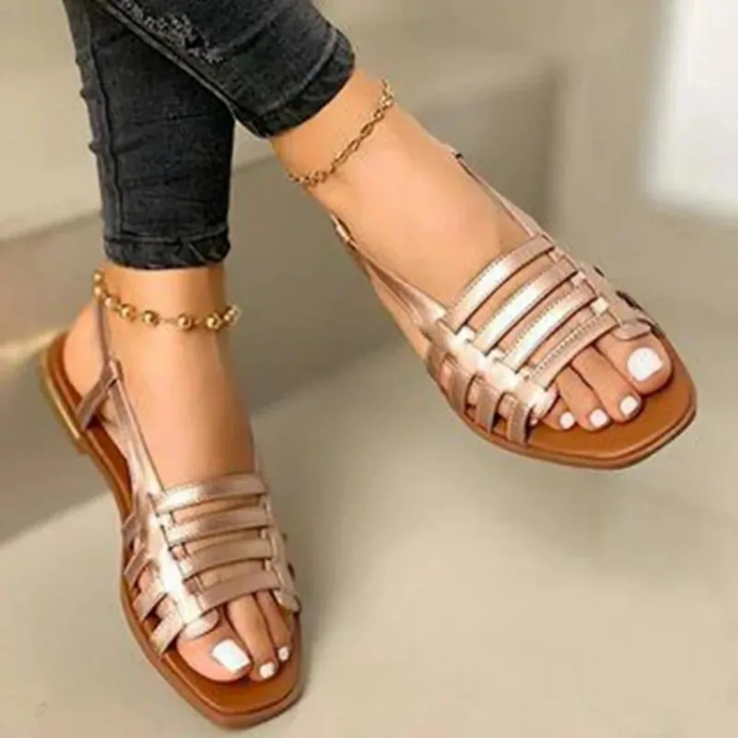 Jayla® | Flat Sole Sandals - Image 3