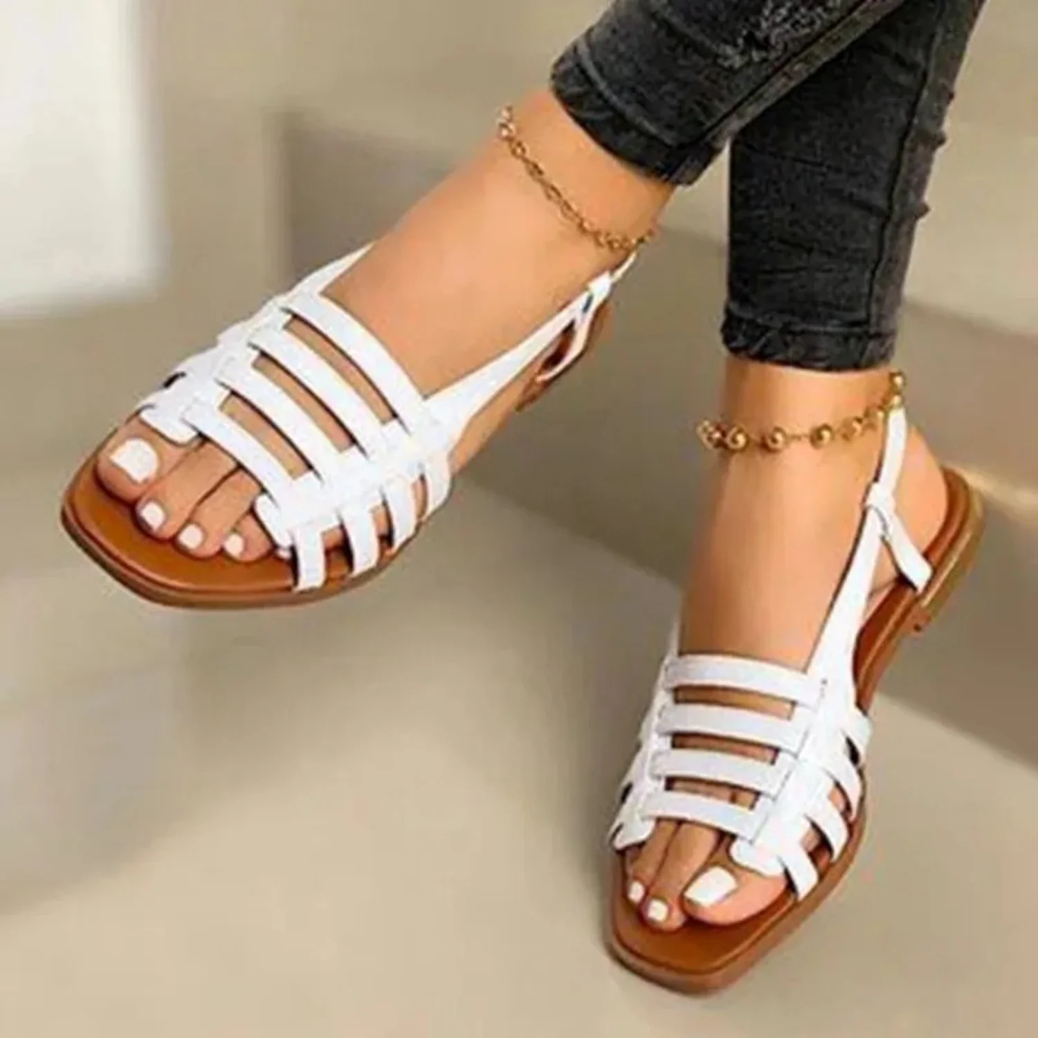 Jayla® | Flat Sole Sandals - Image 4