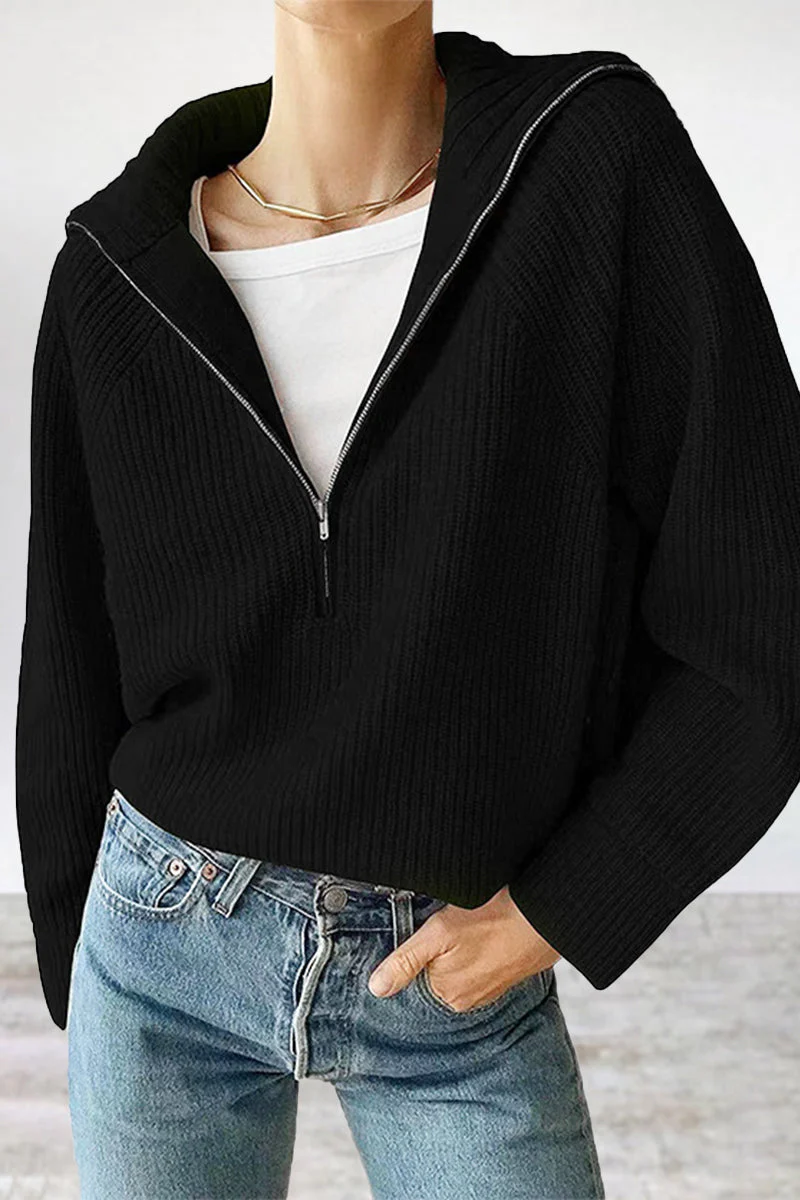 Jazmin | Casual, daily, solid patchwork tops with turn-down collar