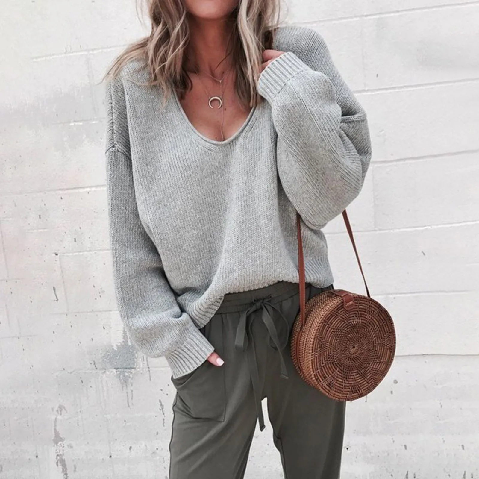 Jeannette | Casual and comfortable jumpsuit sweater - Image 5