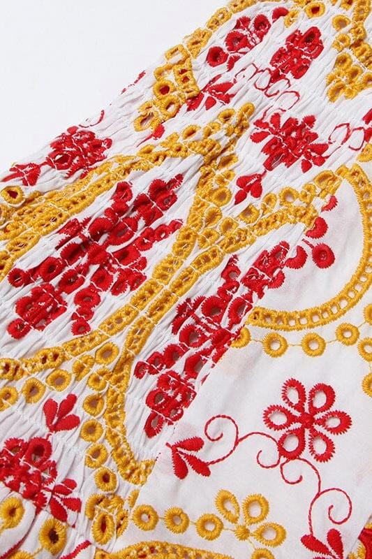 Jenni® | Off-The-Shoulder Mini Dress With Embroidery And Print - Image 7