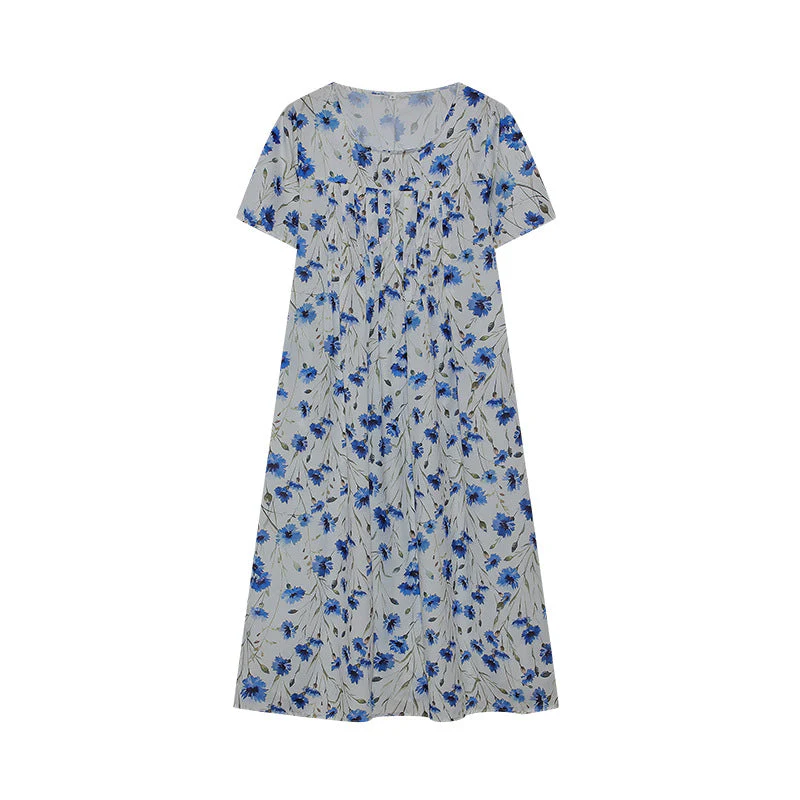 Jenni® | Women'S Floral Midi Dress With Pleated Design - Image 11