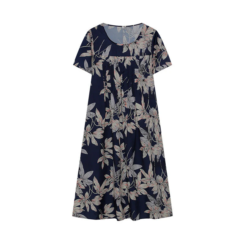 Jenni® | Women'S Floral Midi Dress With Pleated Design - Image 7