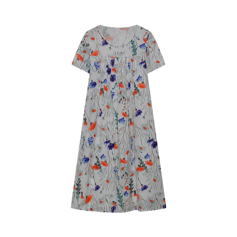 Jenni® | Women'S Floral Midi Dress With Pleated Design - Image 9