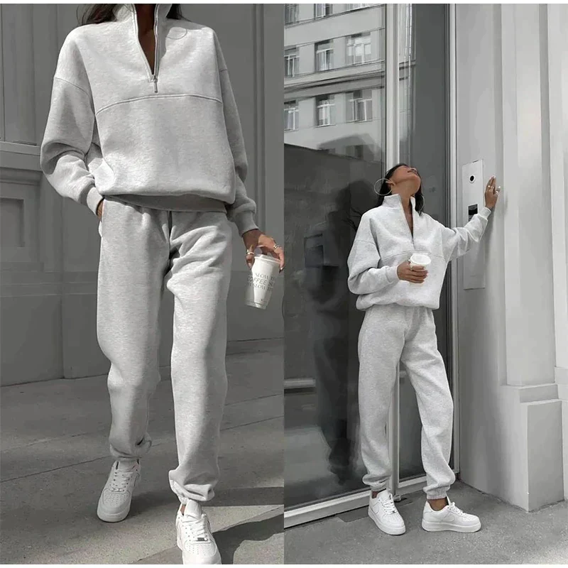 Jennifer | Conjunto Casual Solid Sweater - Image 2