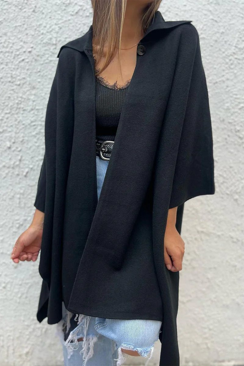Jill | Casual outerwear with buttons and turn-down collar - Image 5