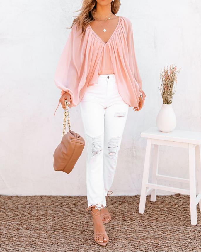 Jimena® | Blouse With Foldable Sleeves