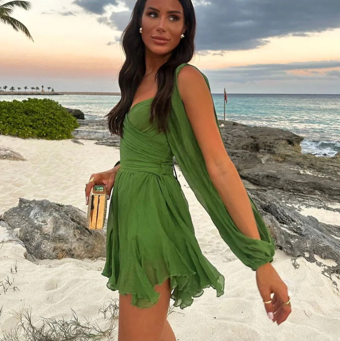 Jimena® | Elegant Airy Midi Dress - Image 3
