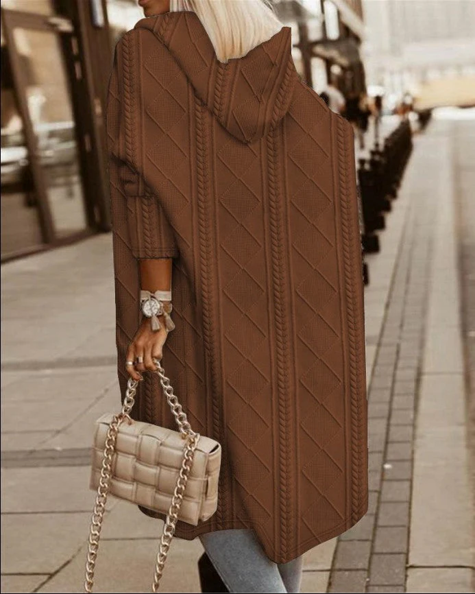 Jimena® | Long hooded jacket for women - Image 2
