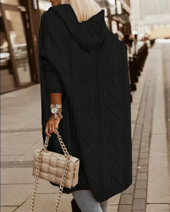 Jimena® | Long hooded jacket for women - Image 5