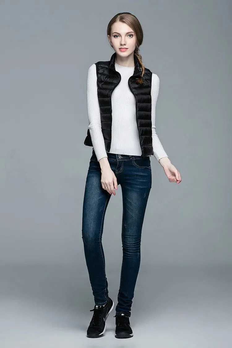 Jimena® | Ultralight, sleeveless, elegant half jacket for women - Image 6