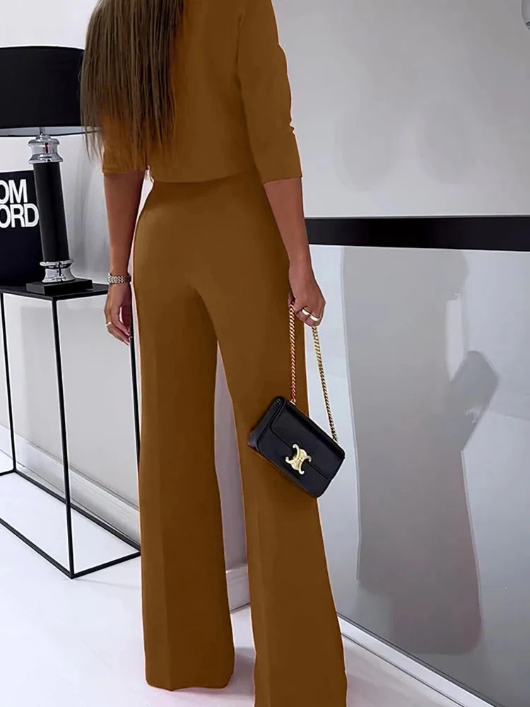 Johana | Elegant, casual top and trousers - Image 3