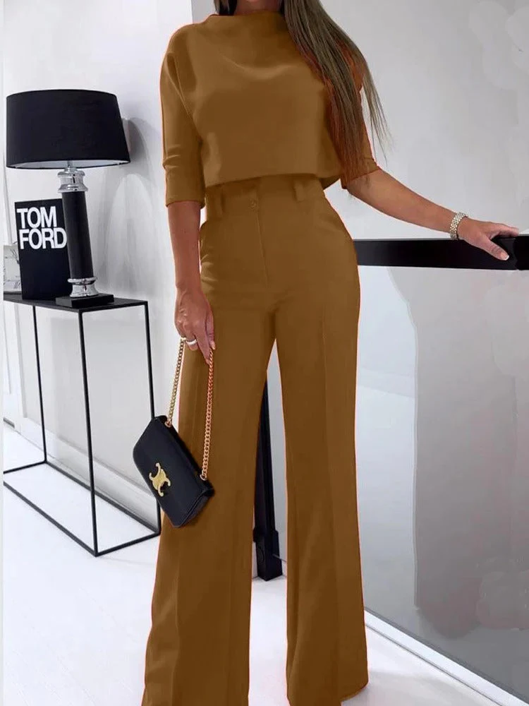 Johana | Elegant, casual top and trousers - Image 4