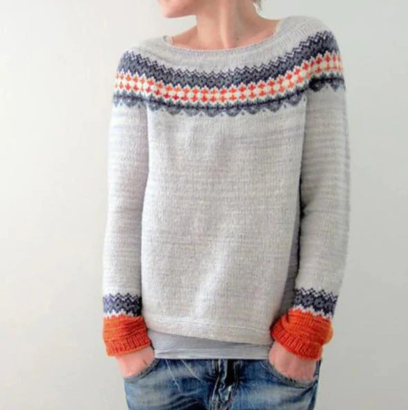 Jolanda | Retro sweater for women - Image 5
