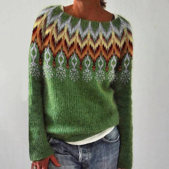 Jolanda | Retro sweater for women - Image 6