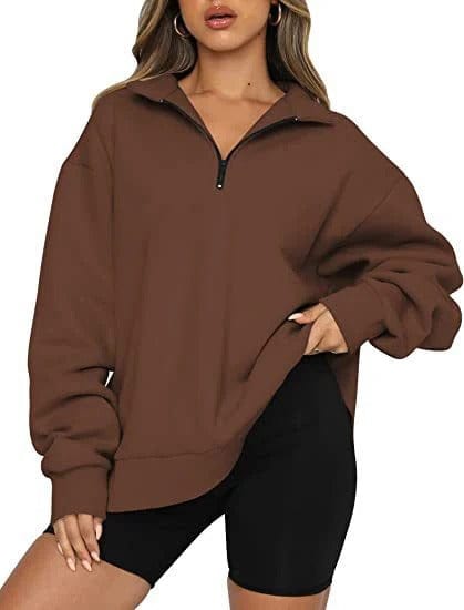 Josefa® | Casual women's sweater with zip - Image 4