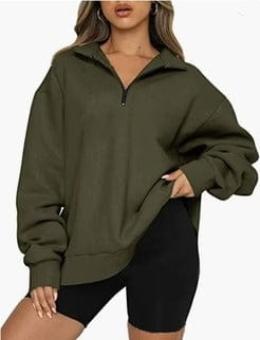 Josefa® | Casual women's sweater with zip - Image 5