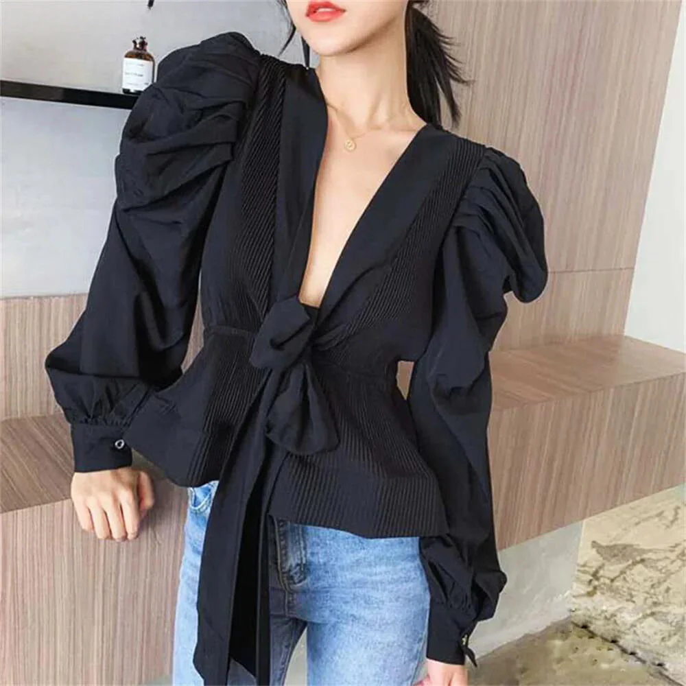 Josefa® | Long Blouse With V-Neck - Image 4