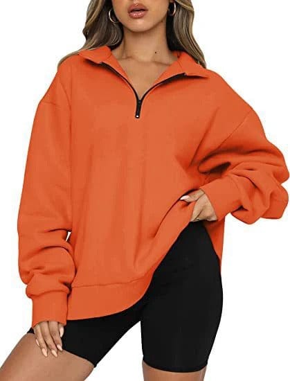 Josefa | Casual women's sweater with zip - Image 8