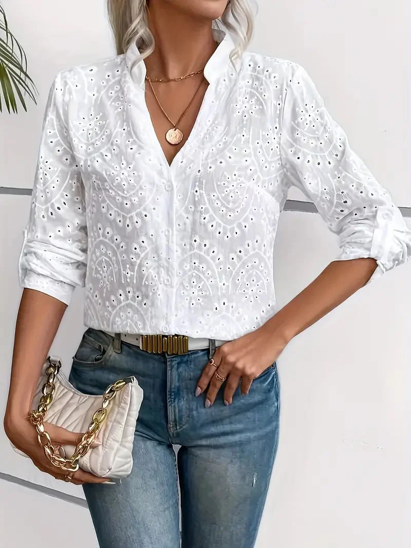 Joselyn® | Stylish Blouse With Boho Pattern - Image 2