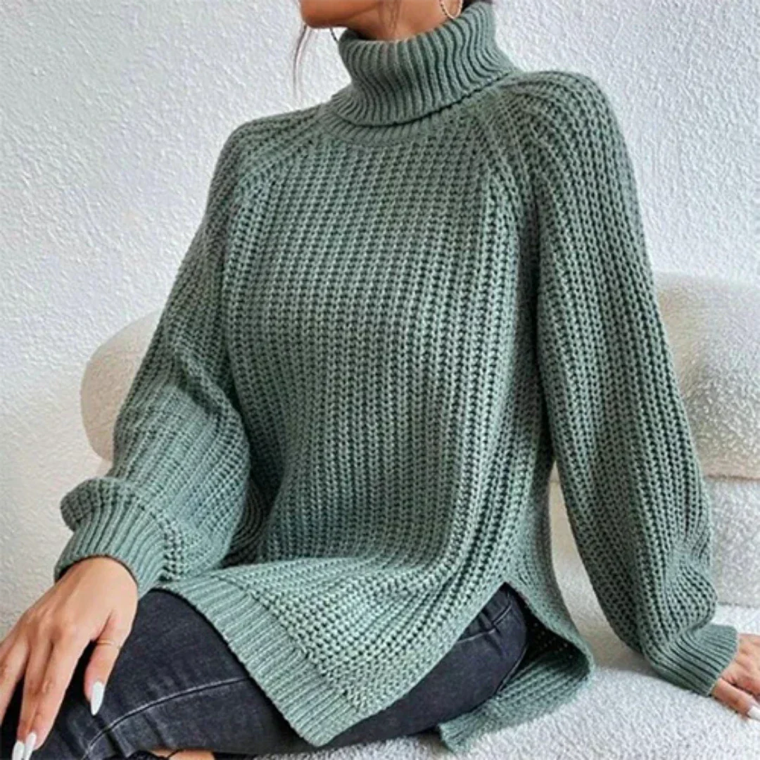 Josephine | Women's knitted sweater with long sleeves - Image 5