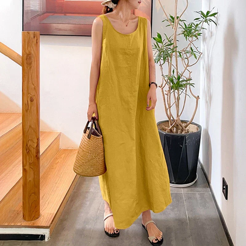 Juana® | Comfortable Linen Dress - Image 3