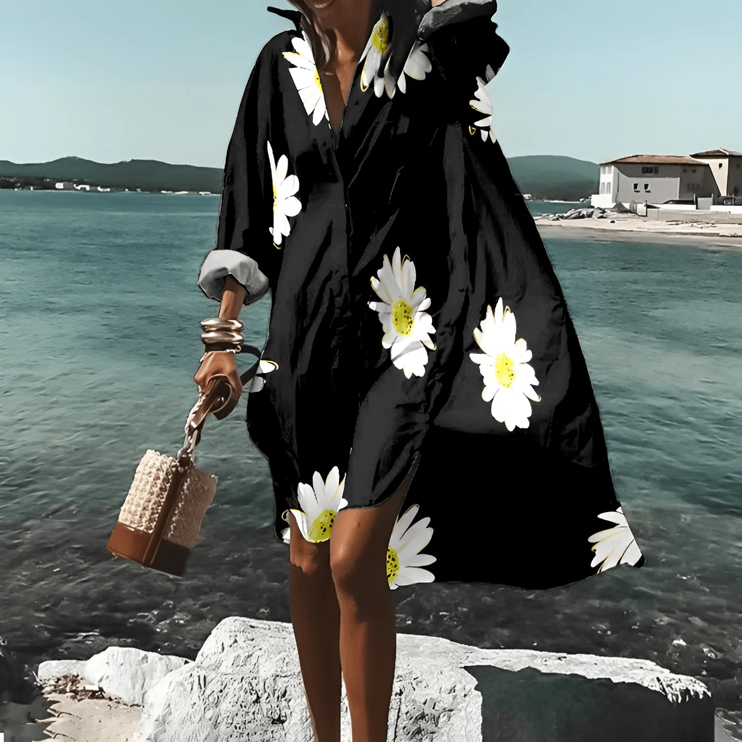 Juana® | Loose Summer Shirt Dress - Image 2