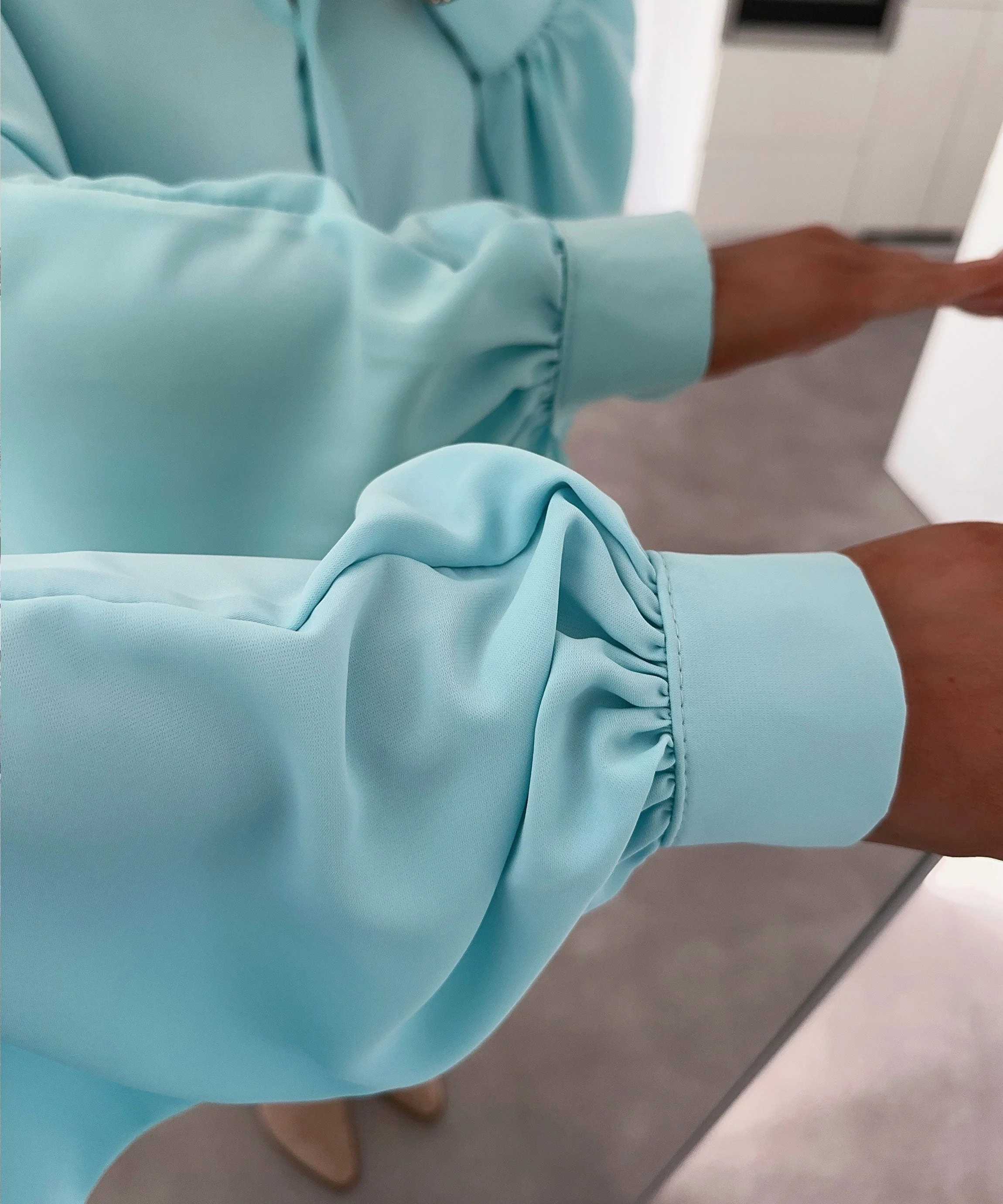 Juana® | Turquoise Blouse - Image 3