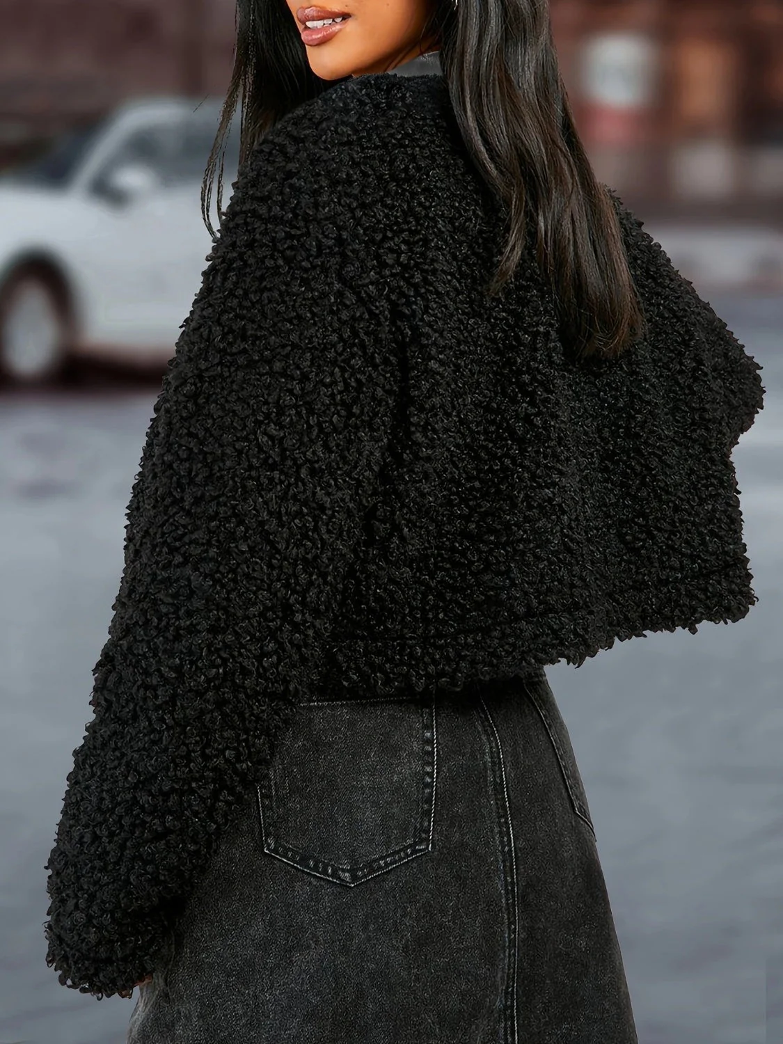 Judith | Buttoned long sleeve jacket - Image 2