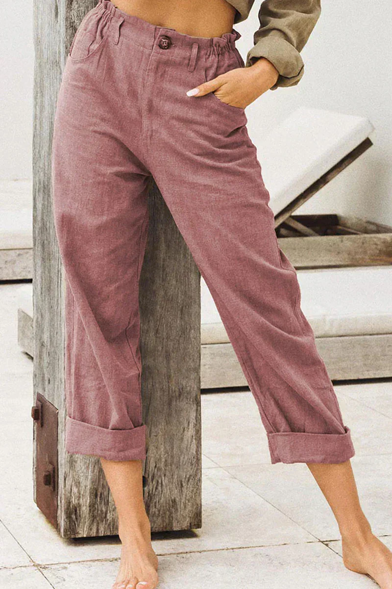 Judith® | Casual And Stylish Linen Trousers - Image 3