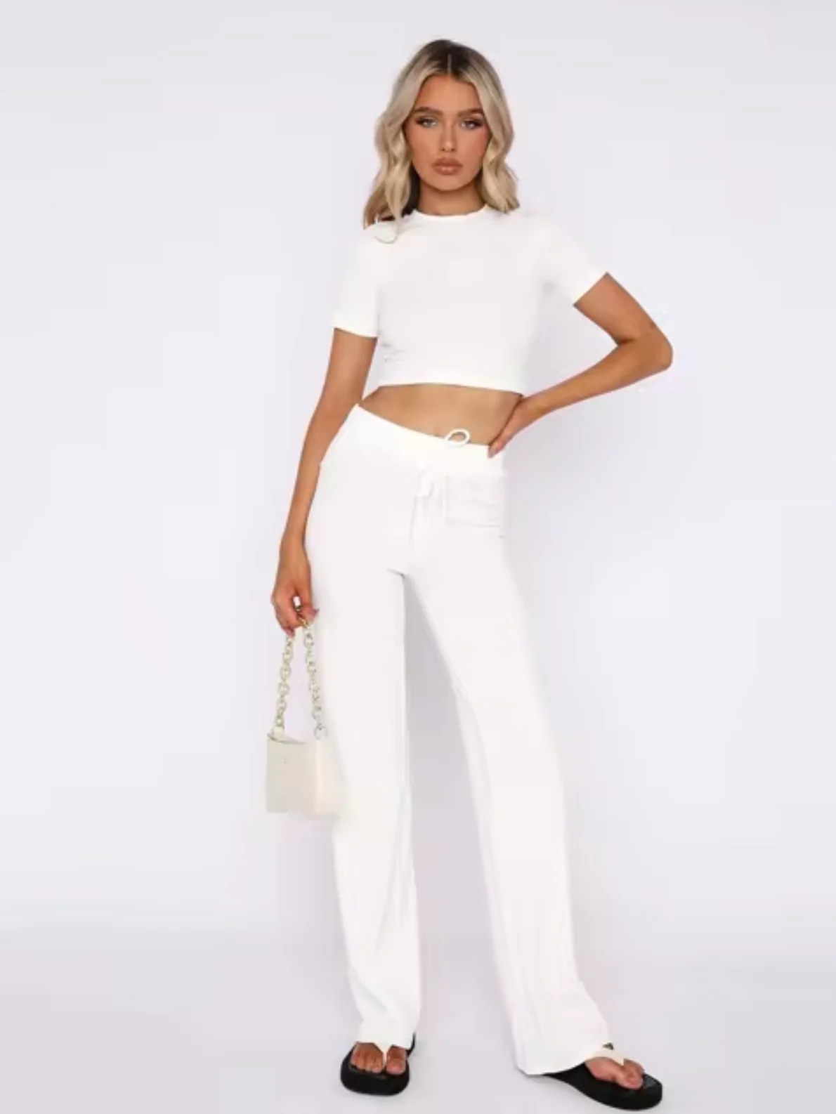 Julia® | Crop Top And Pants Set - Image 5