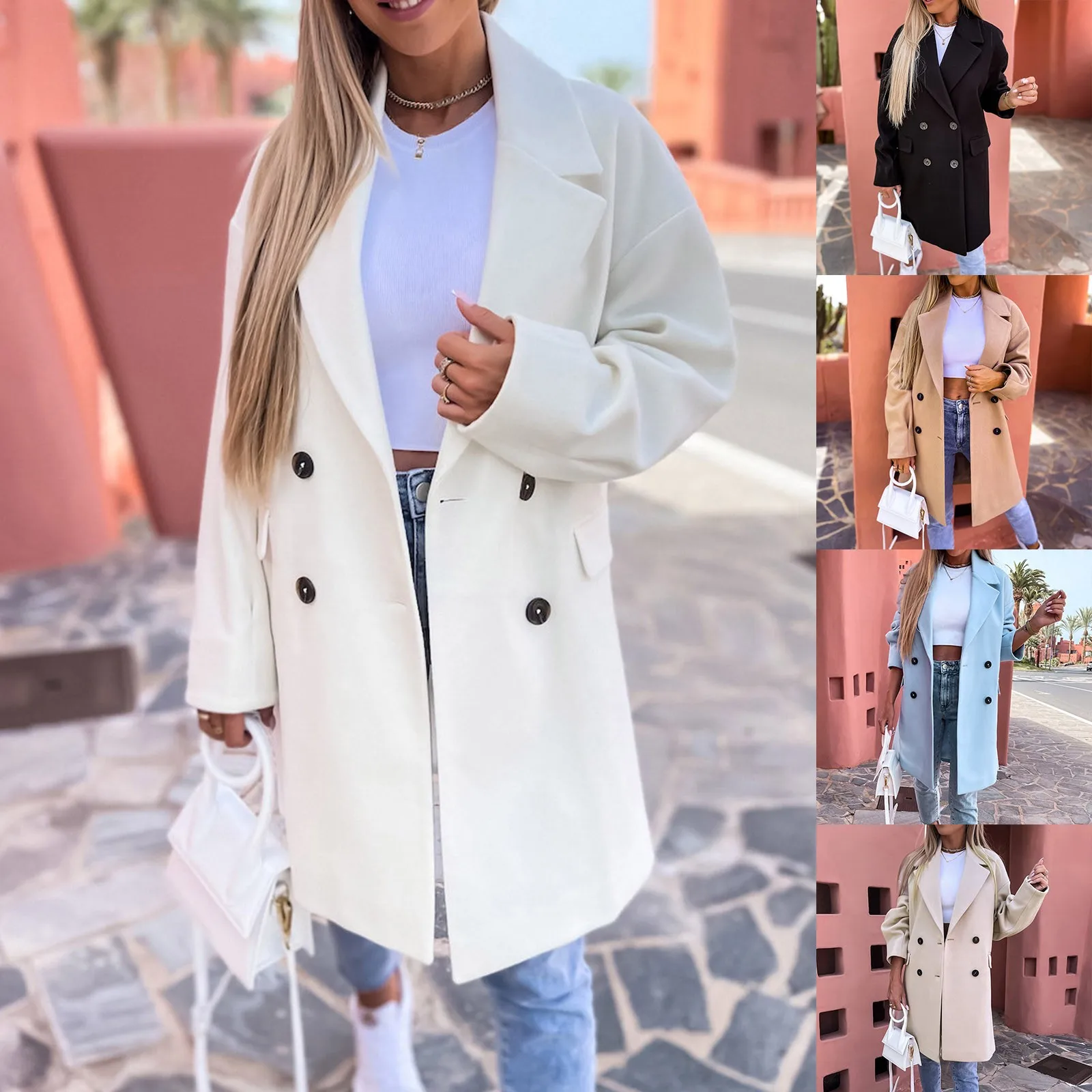 Julia | Fashionable and minimalist winter coat - Image 3
