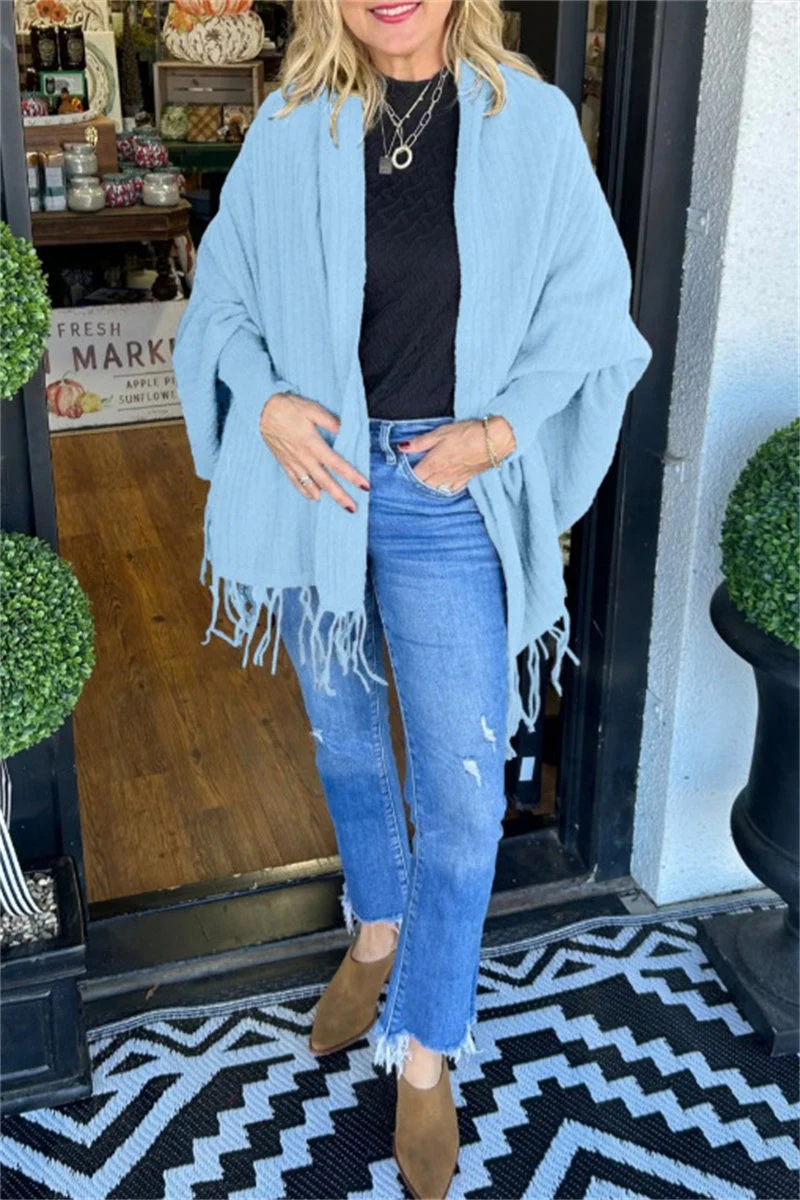 Julianna | Casual cardigan with tassels for everyday use - Image 11
