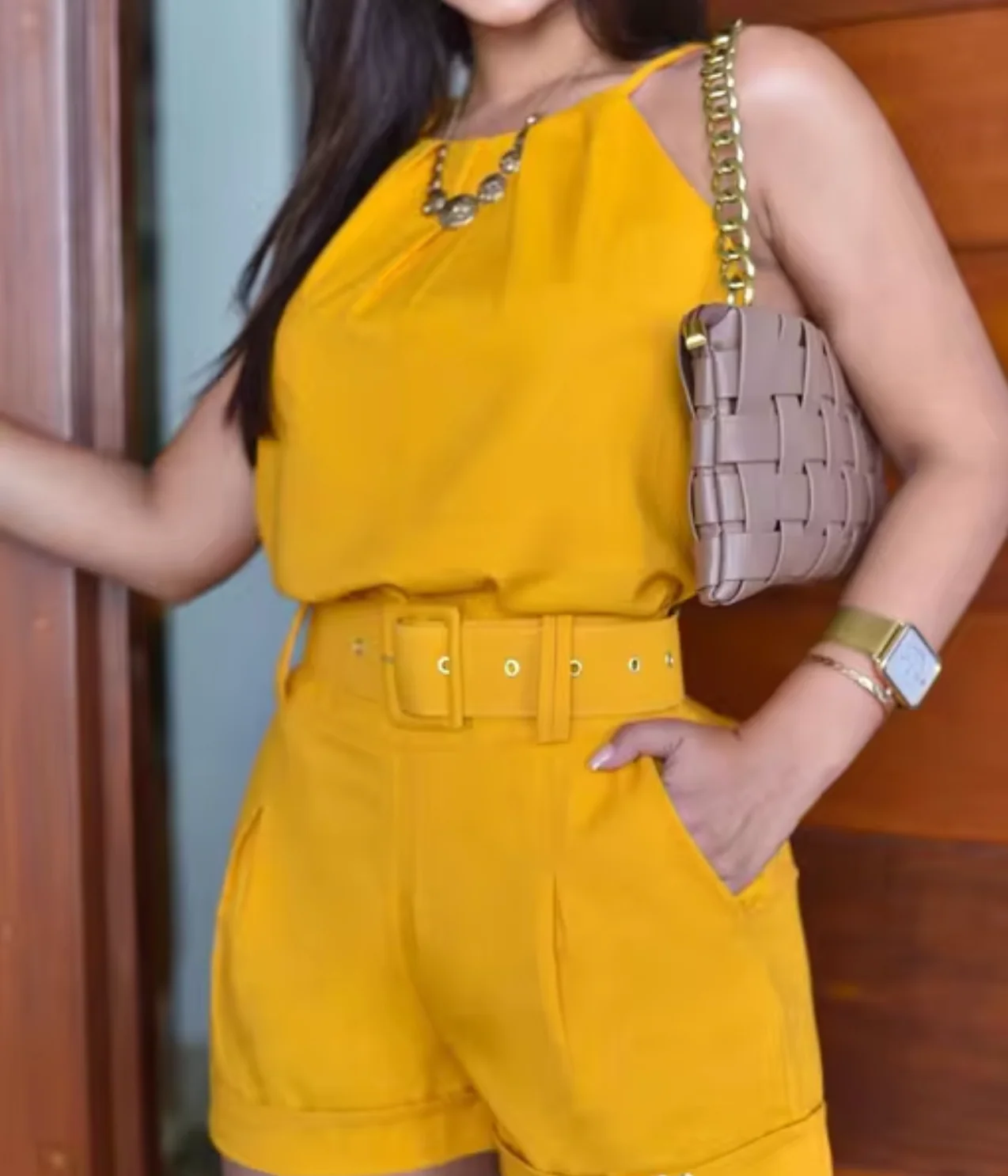 Julie® | Sleeveless T-Shirt And Shorts Set - Image 2