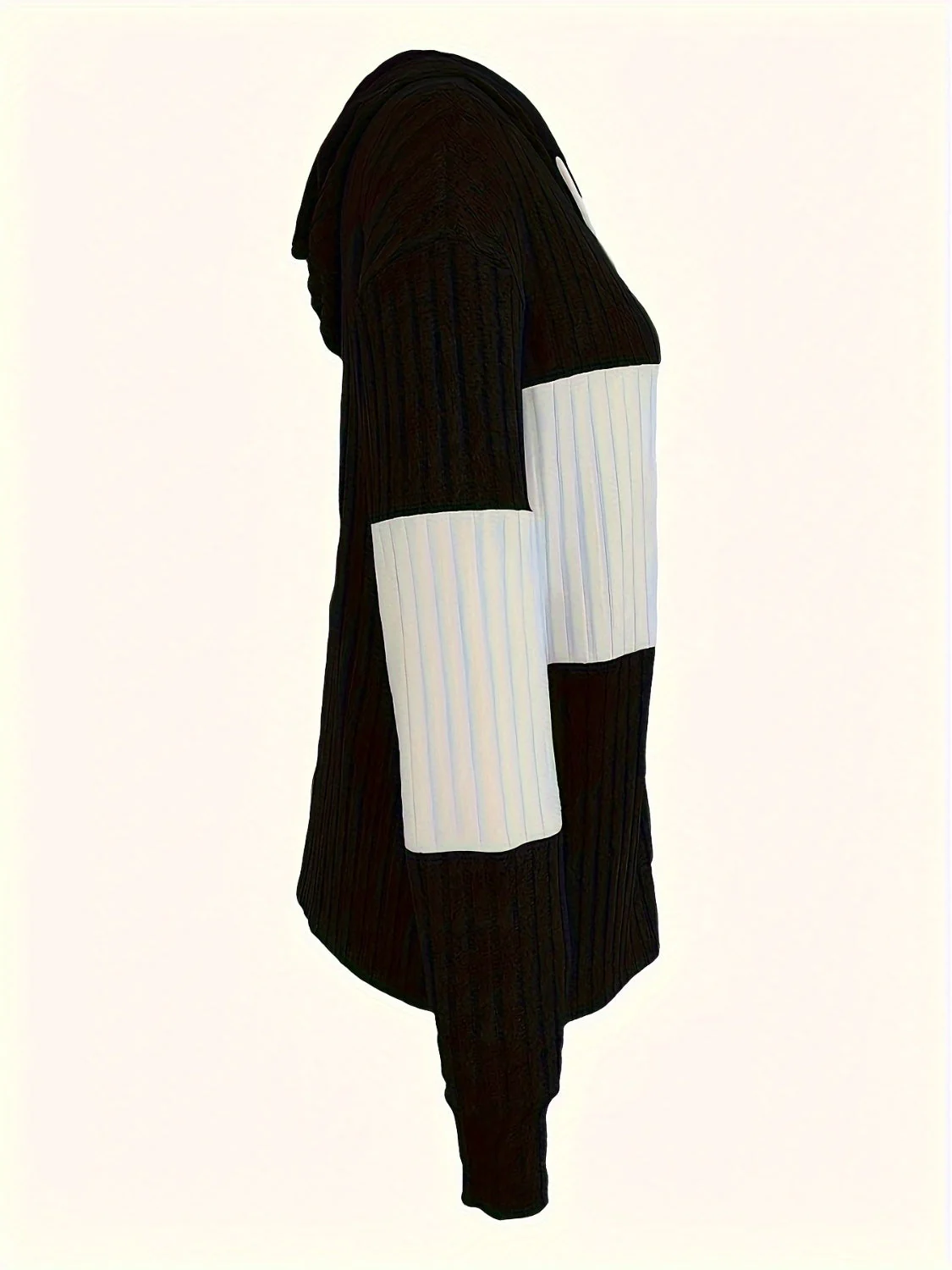 Julieta | Hooded jacket with drawstring and contrast zip - Image 8