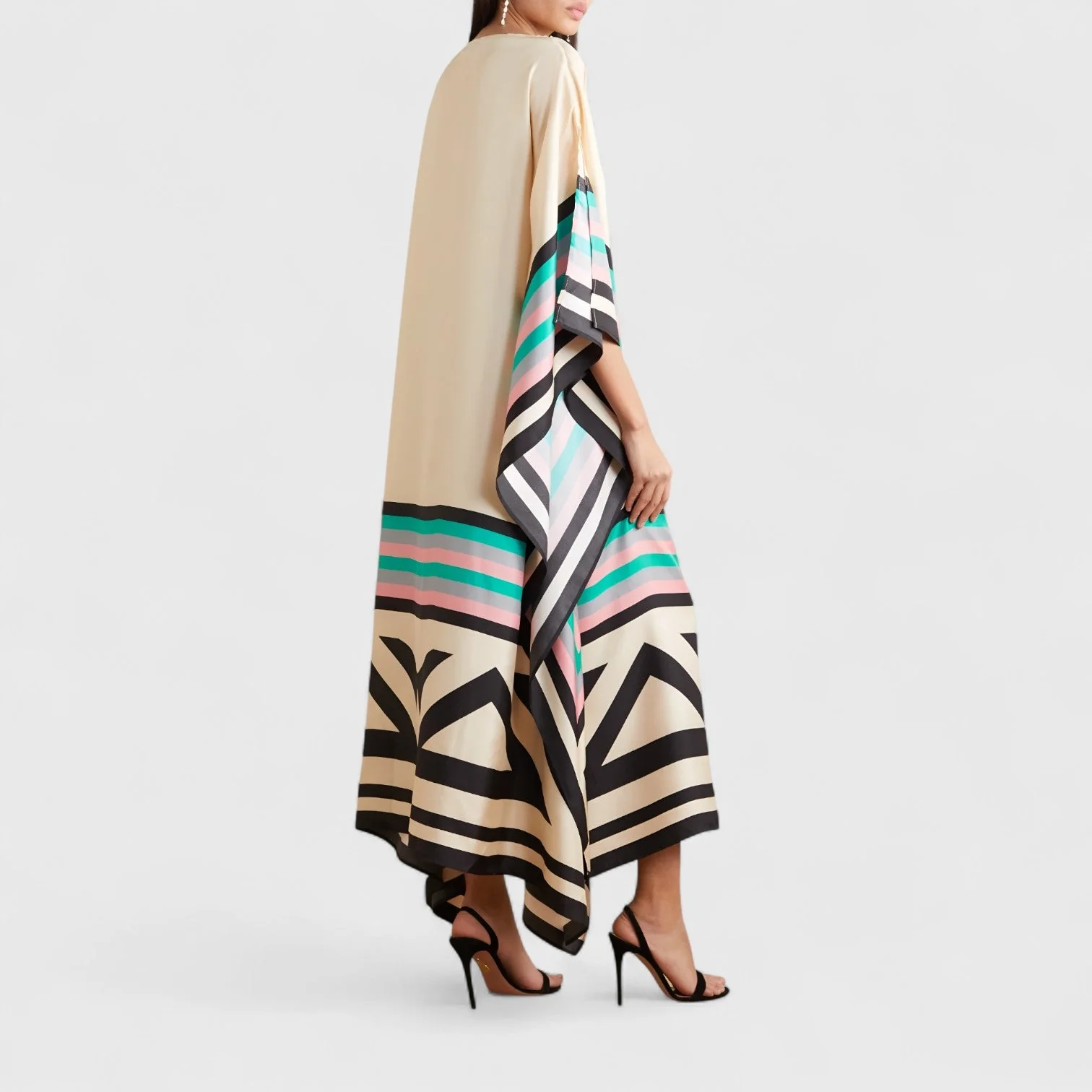 Julieta® | Loose Geometric Women's Kaftan - Image 3