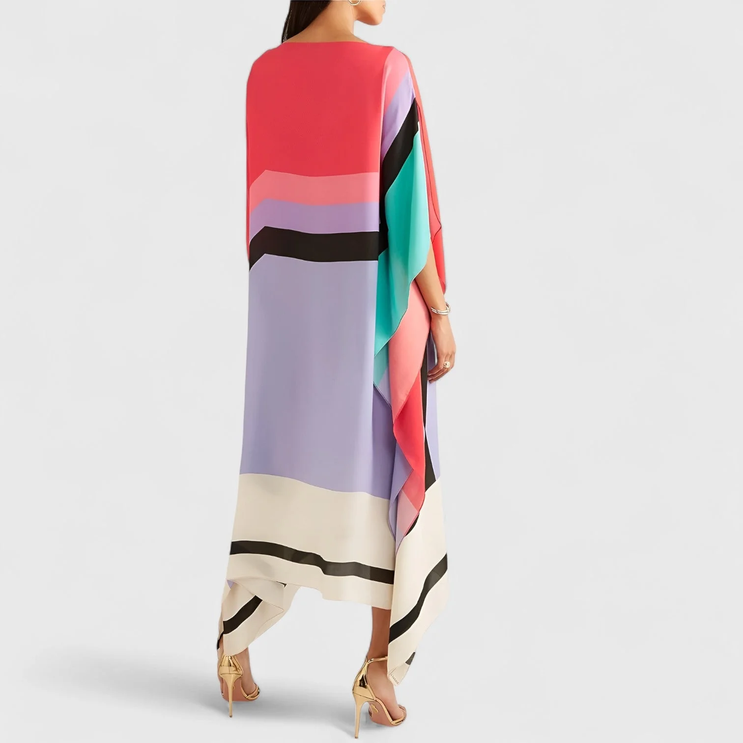 Julieta® | Loose Geometric Women's Kaftan - Image 8